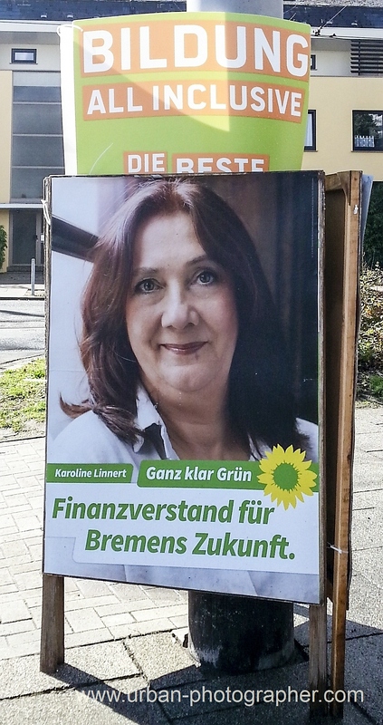 Wahlkampf Bremen 2015 - Grüne vereinnahmen Piratenpartei 3