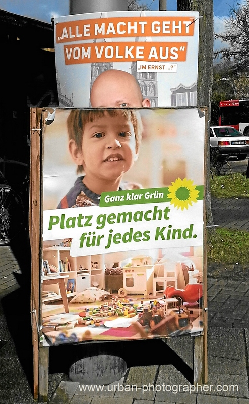Wahlkampf Bremen 2015 - Grüne vereinnahmen Piratenpartei 2
