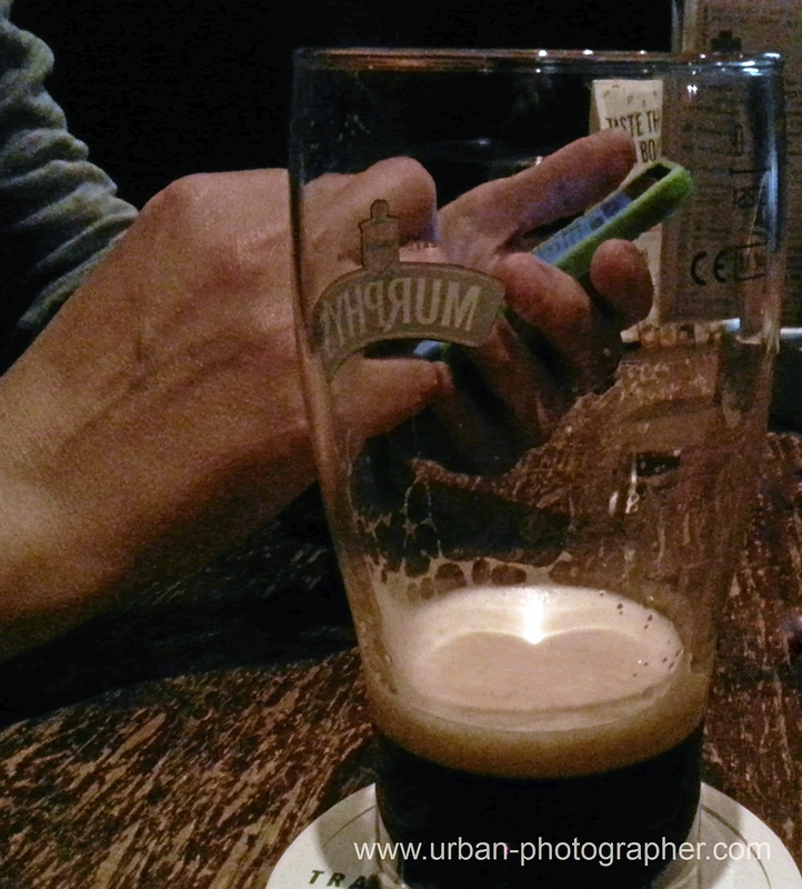Bier und Iphone