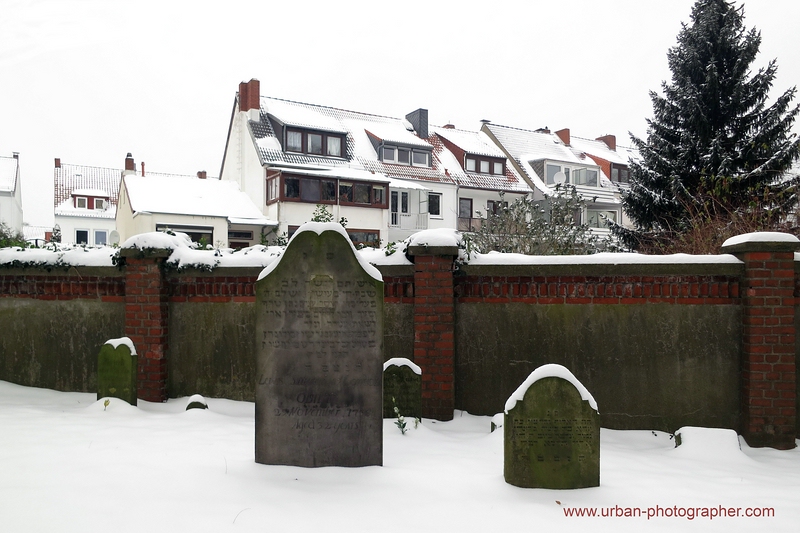 Impressionen alter jüdischer Friedhof Bremen 17